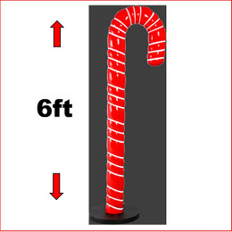 Polyresin Candy Cane 6ft is a piece that stand well in every christmas display, can be added in the front or through out the display. The Candy Cane 6ft is so popular that you will see this item at shopping centres and all public sectors
