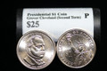 Presidential Dollar: GROVER CLEVELAND (24th President "2nd Term")  "P" MINT ROLL