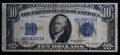 $10 1934 SILVER CERTIFICATE NOTE (BLUE SEAL) PAPER MONEY