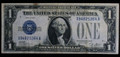 $1 1928 A SILVER CERTIFICATE (BLUE SEAL) PAPER NOTE MONEY