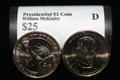 Presidential Dollar: WILLIAM McKINLEY (25th President)  "D" MINT ROLL