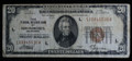 1929 $20 - BROWN SEAL - FRB (FEDERAL RESERVE BANK OF SAN FRANCISCO) FINE
