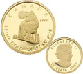 2007 50C CANADA 1/25th oz. GOLD PROOF COIN - THE WOLF 
