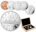 2010 Limited Edition Proof 5-coin Set - 75th Anniversary of Canada's Voyageur Silver Dollar