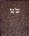Dansco Album 6121 - BUST DIMES (1796 - 1837)