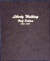 Dansco Album 7161 - LIBERTY WALKING HALF DOLLARS (1941 - 1947)
