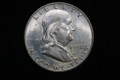 1950-D FRANKLIN SILVER HALF DOLLAR FULL BELL LINES - GEM BU UNC COIN