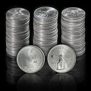 1 oz Silver Mexican Onza 