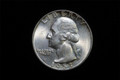 1953-D WASHINGTON SILVER QUARTER - GEM BU UNC COIN