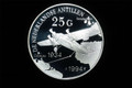 1994 Netherlands Antilles 25 GULDEN SILVER COIN (THE SNIP) PROOF