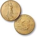 $10 1/4 OUNCE GOLD EAGLE (RANDOM YEAR)