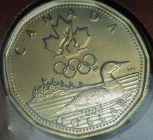 2004 Canada Specimen Loonie Dollar Elusive Loon
