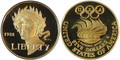 1988 $5 Commemorative Gold (Olympics) -- PROOF
