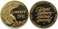 1991 $5 Commemorative Gold (Mount Rushmore) -- PROOF