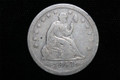 1853 SEATED LIBERTY QUARTER COIN #2609