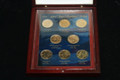 2007 PRESIDENTIAL DOLLARS SET BOTH P & D MINTS W/ CASE AND WOODEN BOX