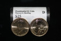 Presidential Dollar: WARREN G. HARDING (29th President) "D" MINT ROLL