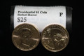 Presidential Dollar: HERBERT HOOVER (31th President) "P" MINT ROLL