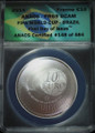 2014 10 EURO FRANCE FIFA WORLD CUP - BRAZIL FIRST DAY ISSUE ANACS MS69 DCAM