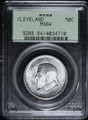 1836-1936 50C CLEVELAND COMMEMORATIVE SILVER HALF DOLLAR - PCGS MS64