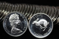 1967 CANADA ROLL OF 5 CENT NICKEL PROOFLIKE COINS (40 COINS)