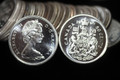 1965 CANADA ROLL OF 50 CENT SILVER HALVES PROOFLIKE COINS (20 COINS)