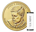 Presidential Dollar: JOHN F KENNEDY (35th President) "D" MINT ROLL