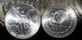 1985 MEXICO LIBERTAD 1oz .999 FINE SILVER ROUND (FRESH UNCIRCULATED COIN FROM ROLL) 