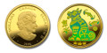 2006 CANADA $150 LUNAR GOLD HOLOGRAM - YEAR OF THE DOG (0.285 TROY OZ GOLD)