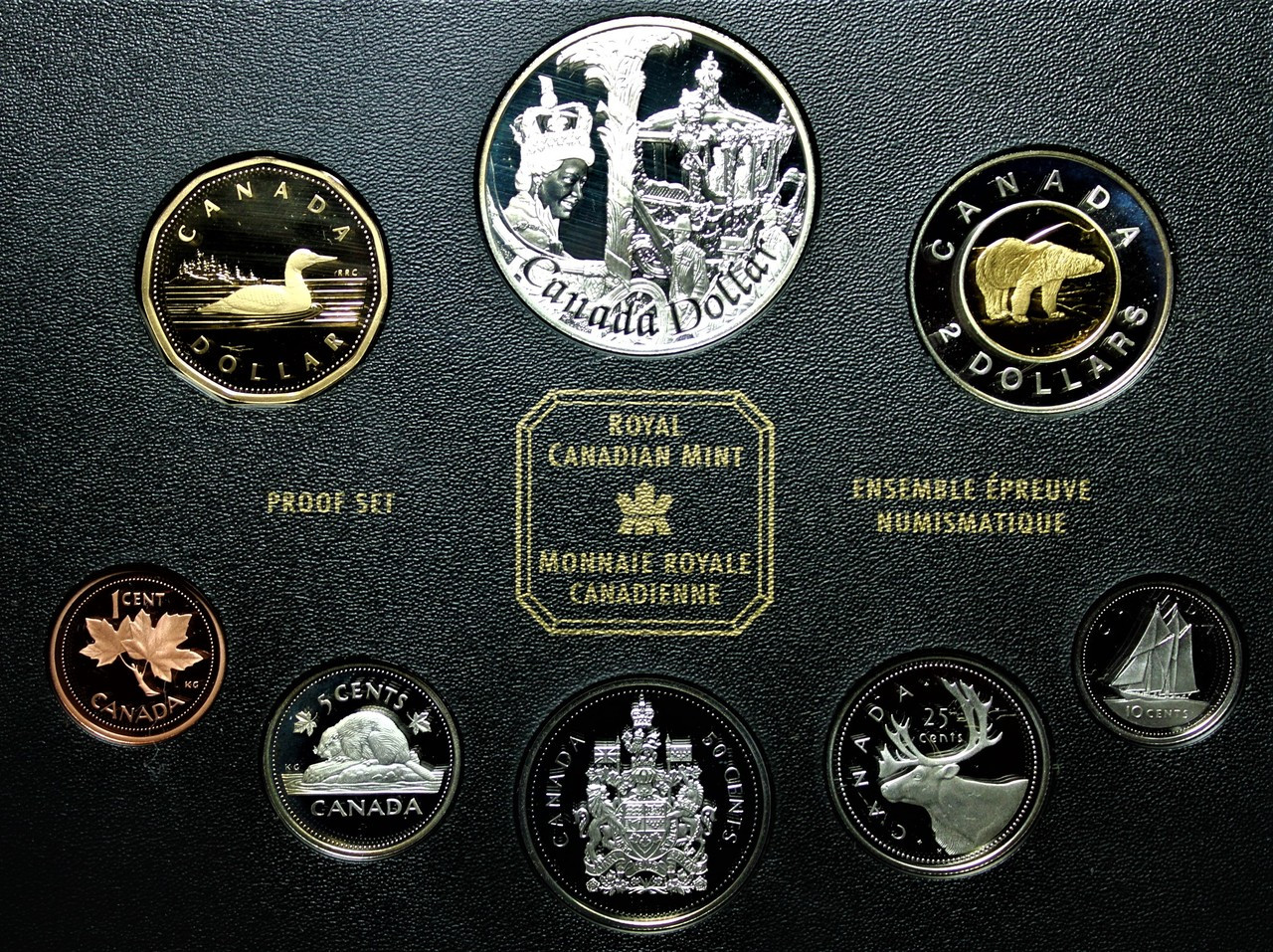 2004 Proof set Golden Jubilee come with Cao and Box 