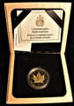 1989 Canada 1 oz Proof Gold Maple Leaf (w/Box & COA)