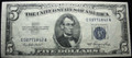 1953 $5 SILVER CERTIFICATE - AU/UNC