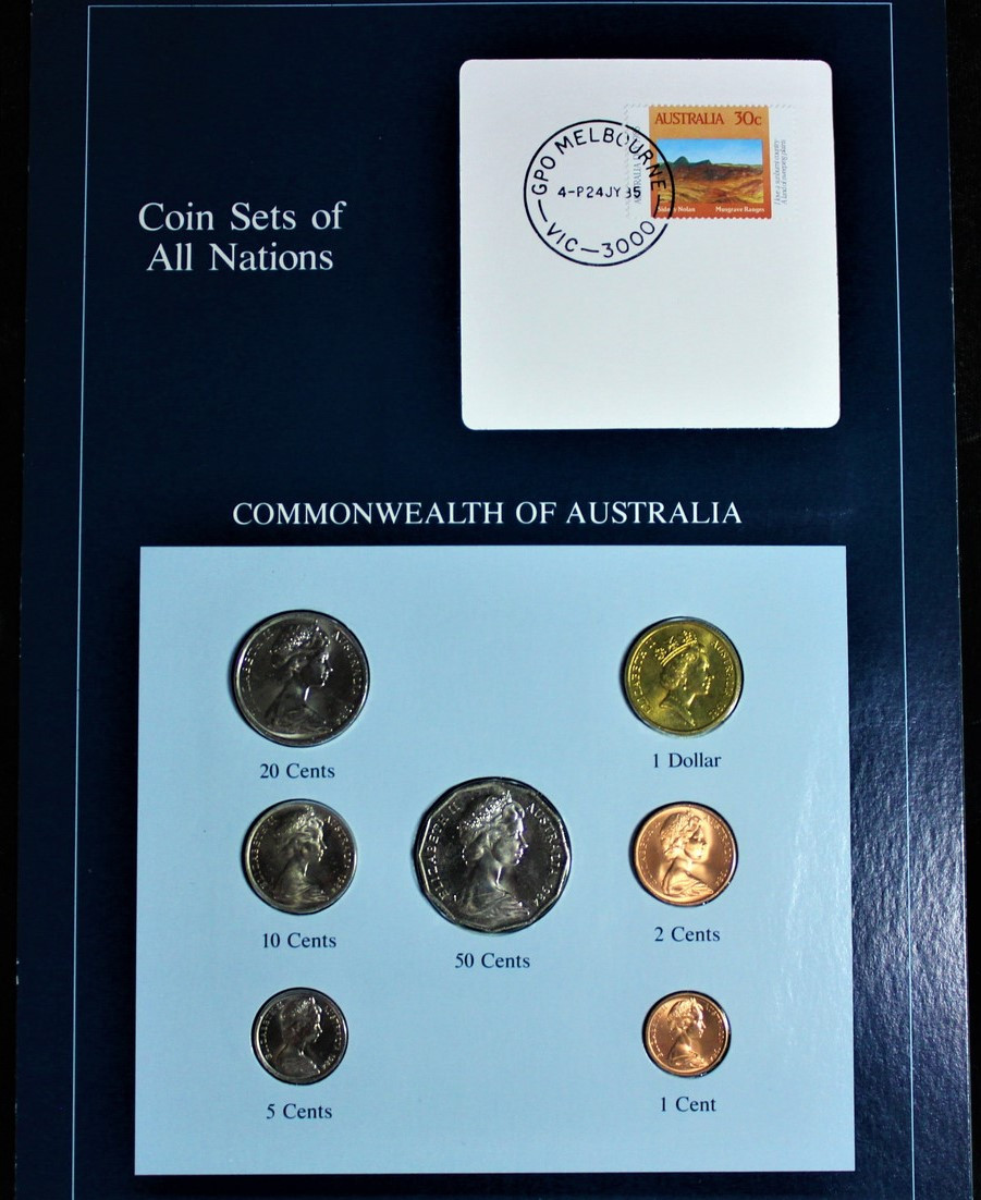 COIN SETS OF ALL NATIONS FRANKLIN MINT (AUSTRALIA) - Northern