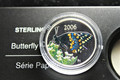 2006 50 Cent "Short-Tailed Swallowtail" Sterling Coin *Butterfly Collection*
