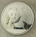2015 China Panda 1 Troy Oz .999 Fine Silver Coin 