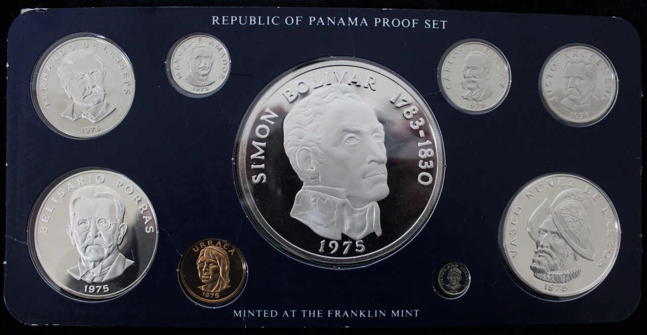1975年 パナマ共和国新通貨 パナマ共和国新通貨 1975年 | プルーフ