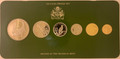 1976 Guyana SILVER Proof Coin Set