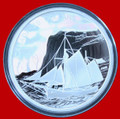 2006 $20 CANADA FINE SILVER PROOF COIN - KETCH SHIP