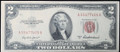 1953 A $2 Legal Tender Note - VF+
