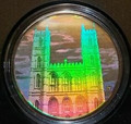 2006 $20 Canada Fine SILVER hologram coin - Notre Dame Basilica