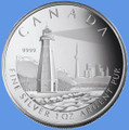 2005 $20 Canada "TORONTO ISLAND LIGHTHOUSE" 1 oz Fine SILVER Proof Coin