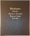 Dansco Album 7145 - Washington Quarters America the Beautiful PARKS P&D Mints (2010-2021)