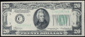 1934 $20 US FEDERAL RESERVE NOTE - CU