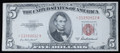 1953 A $5 UNITED STATES *STAR* NOTE - AU/CU