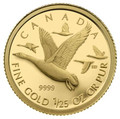 2011 50c 1/25 Ounce Gold Coin - Canada Geese 