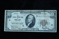 1929 $10 - BROWN SEAL - FRB (FEDERAL RESERVE BANK OF NEW YORK) - F