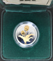2002 CANADA 50-cent "GOLDEN TULIP" STERLING SILVER PROOF