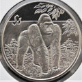 2005 SIERRA LEONE $1 "GORILLA"