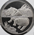 2005 SIERRA LEONE $1 "HIPPO"