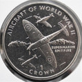 1995 IOM 1 CROWN AIRCRAFT OF WW II "SUPERMARINE SPITFIRE"